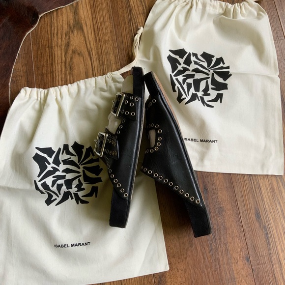 Isabel Marant Studded Sliders - Picture 4 of 11